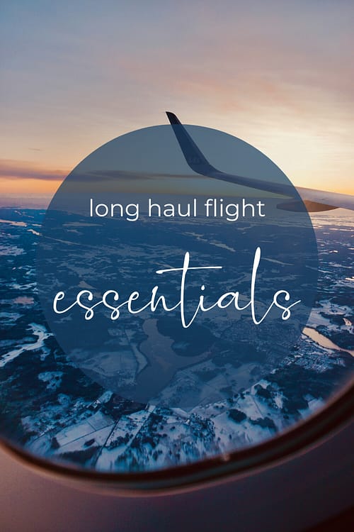 Long haul flight essential tips