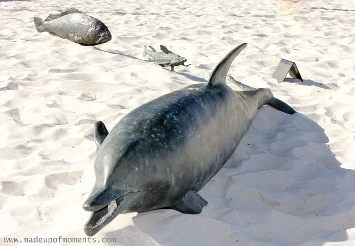 Sculpture by the Sea Cottesloe Evis Savvaidi, The Big Fish Eats The Little One